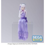 RE:ZERO EMILIA PARTY PERCHING SPM STATUA FIGURE SEGA GOODS