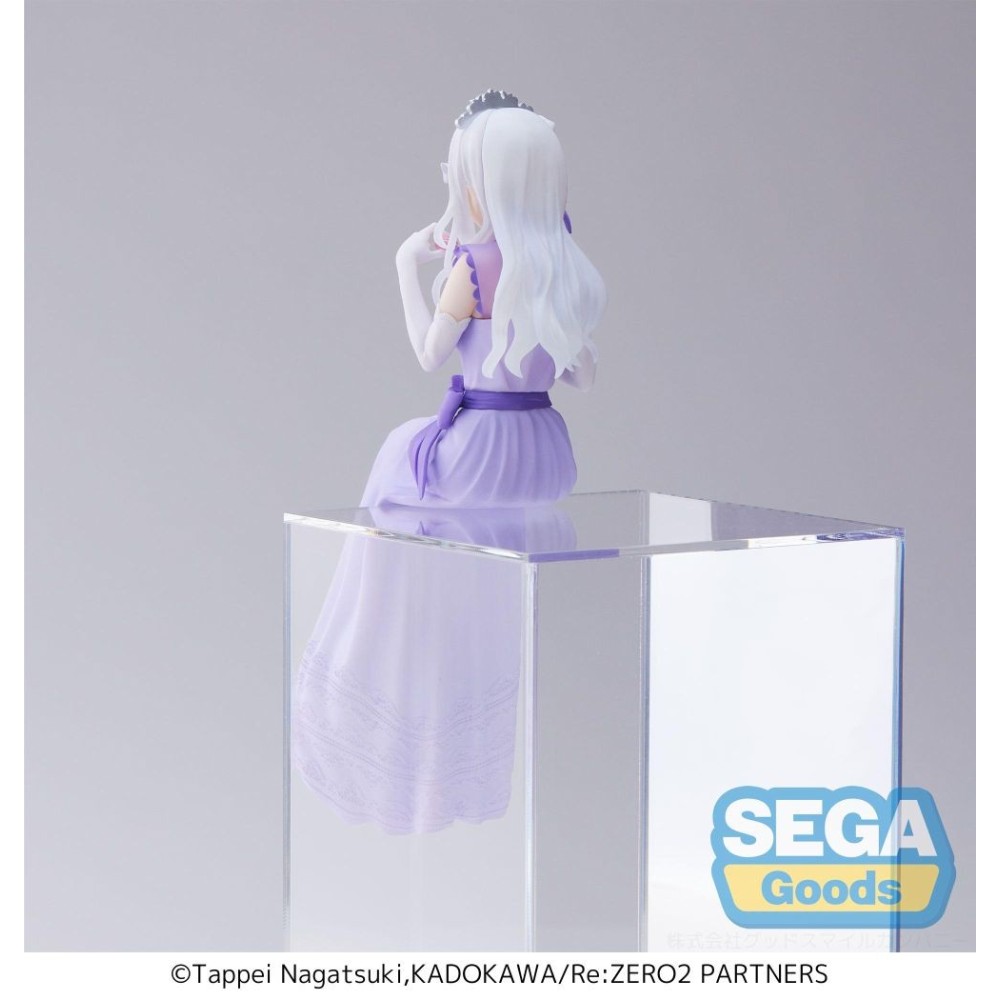 SEGA GOODS RE:ZERO EMILIA PARTY PERCHING SPM STATUE FIGURE