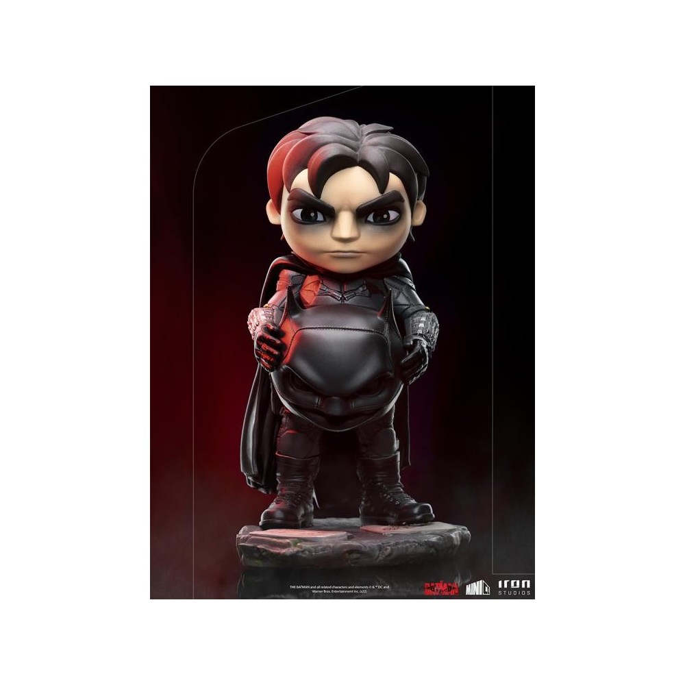 THE BATMAN UNMASKED MINICO FIGURE STATUA IRON STUDIOS