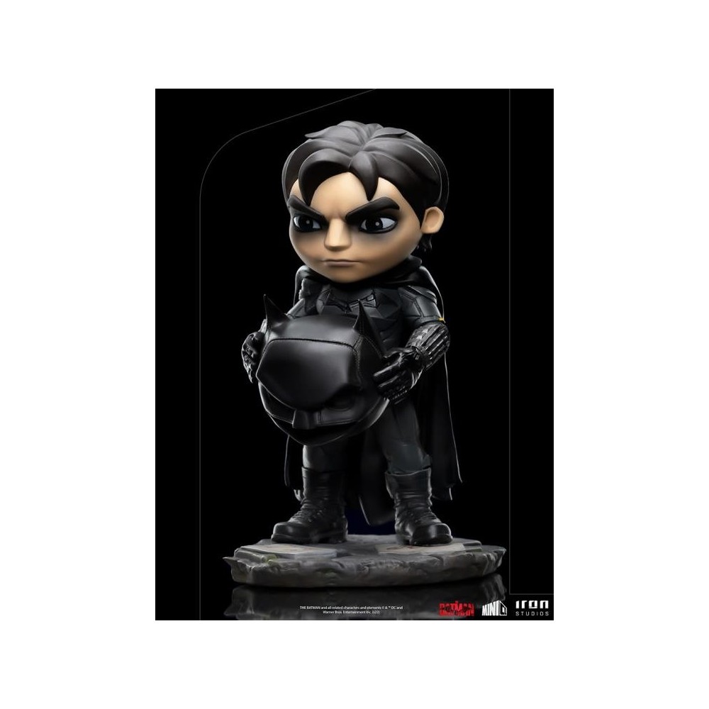 THE BATMAN UNMASKED MINICO FIGURE STATUA IRON STUDIOS