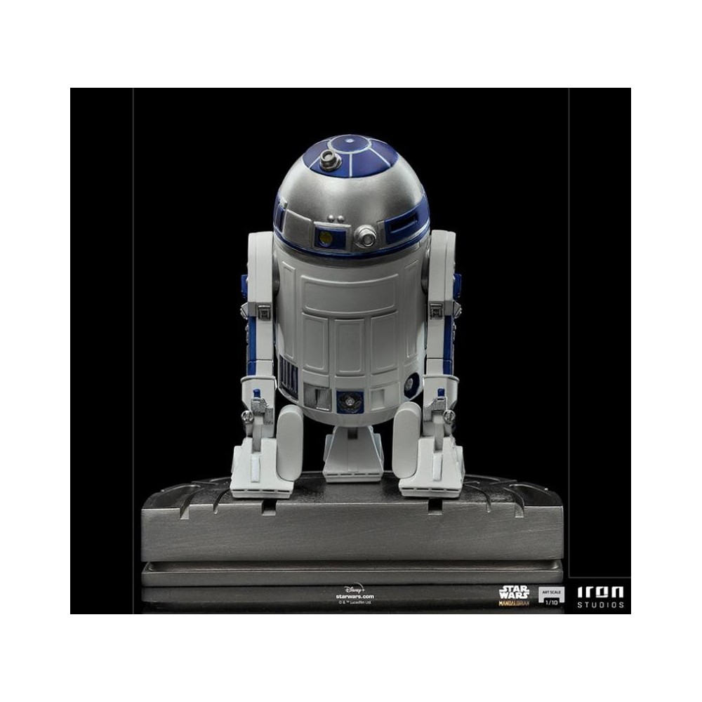 STAR WARS THE MANDALORIAN R2-D2 BDS ART SCALE 1/10 STATUA FIGURE IRON STUDIOS