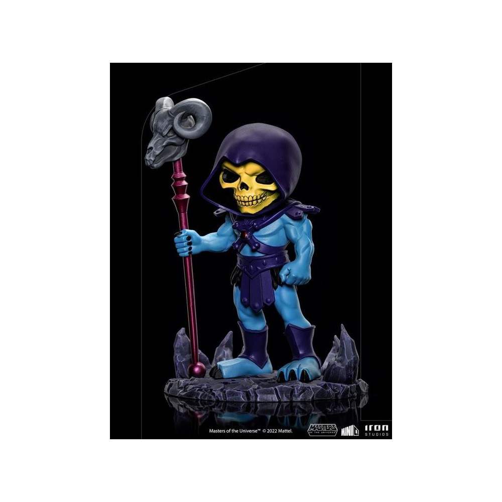 MASTERS OF THE UNIVERSE SKELETOR MINICO FIGURE STATUA IRON STUDIOS