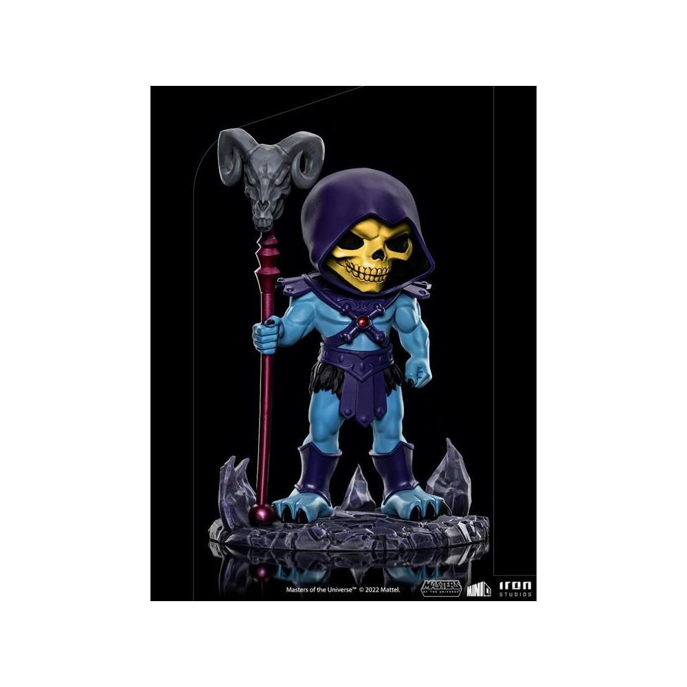 MASTERS OF THE UNIVERSE SKELETOR MINICO FIGURE STATUA IRON STUDIOS