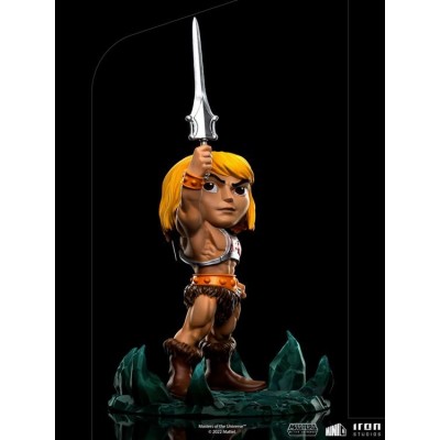 MASTERS OF THE UNIVERSE HE-MAN MINICO FIGURE STATUA IRON STUDIOS