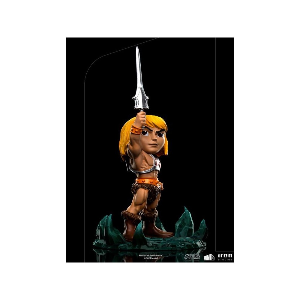 MASTERS OF THE UNIVERSE HE-MAN MINICO FIGURE STATUA IRON STUDIOS