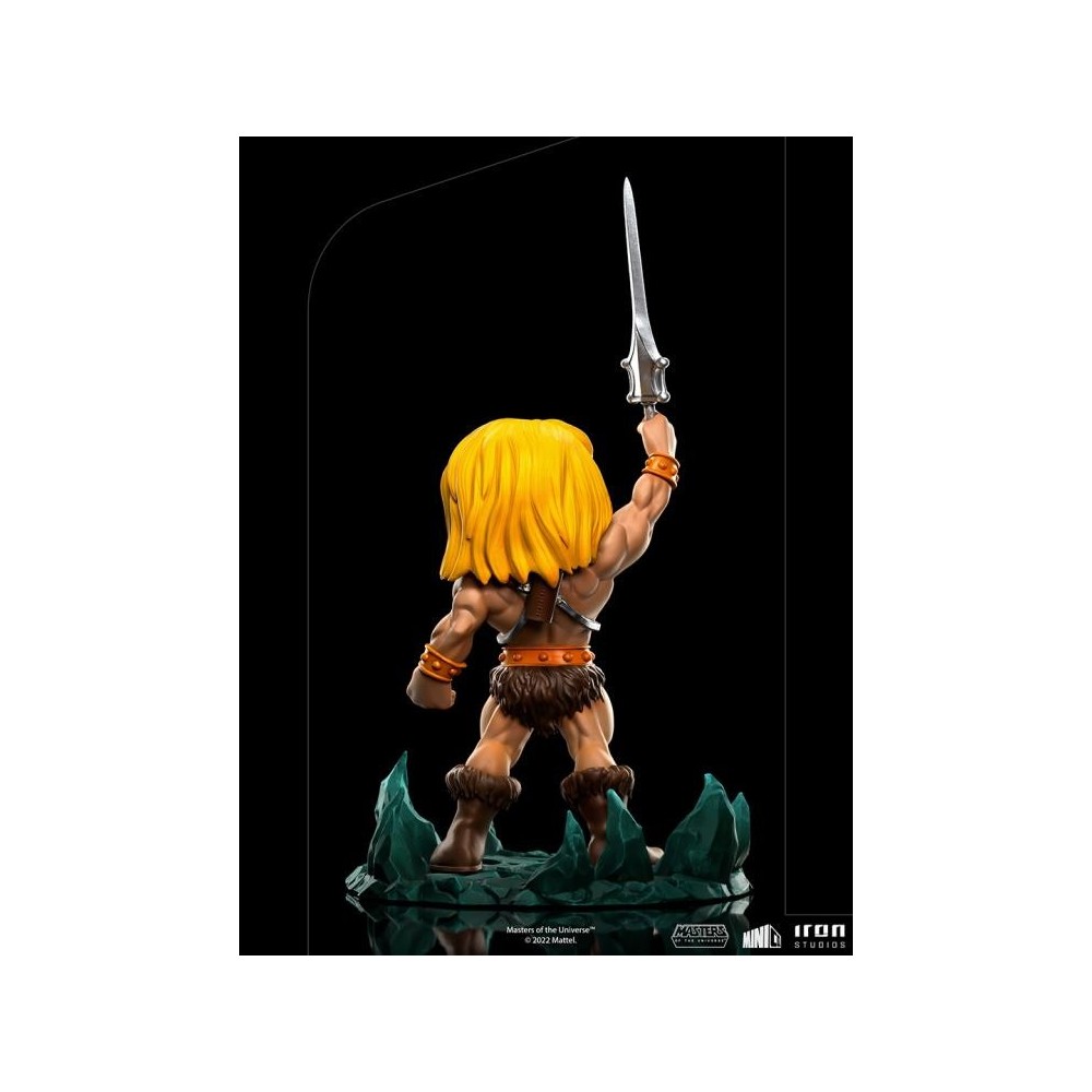 MASTERS OF THE UNIVERSE HE-MAN MINICO FIGURE STATUA IRON STUDIOS