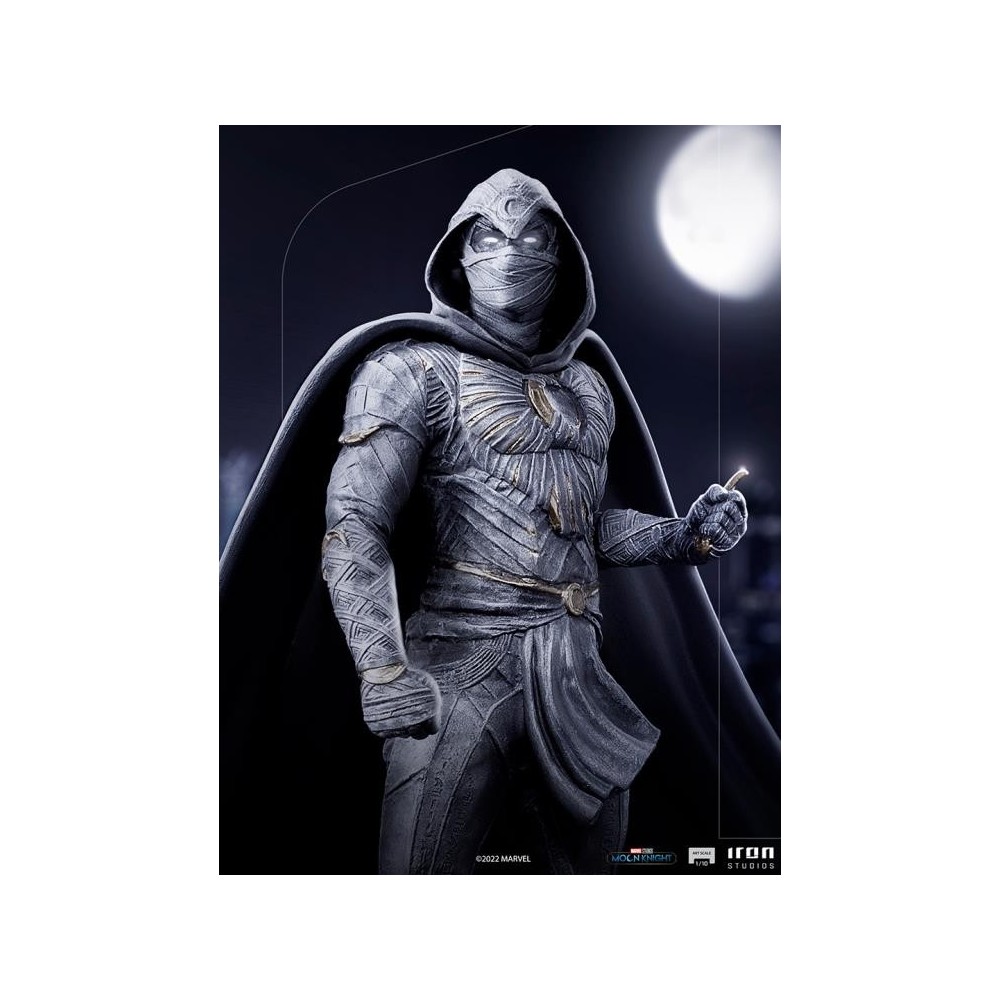 IRON STUDIOS MARVEL MOON KNIGHT ART SCALE 1/10 STATUE FIGURE