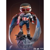CAPTAIN AMERICA FALCON SAM WILSON MINICO FIGURE STATUA IRON STUDIOS