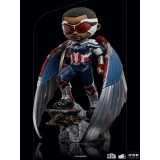 IRON STUDIOS CAPTAIN AMERICA FALCON SAM WILSON MINICO FIGURE STATUE