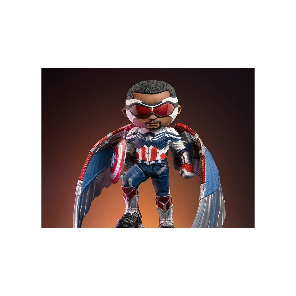 IRON STUDIOS CAPTAIN AMERICA FALCON SAM WILSON MINICO FIGURE STATUE