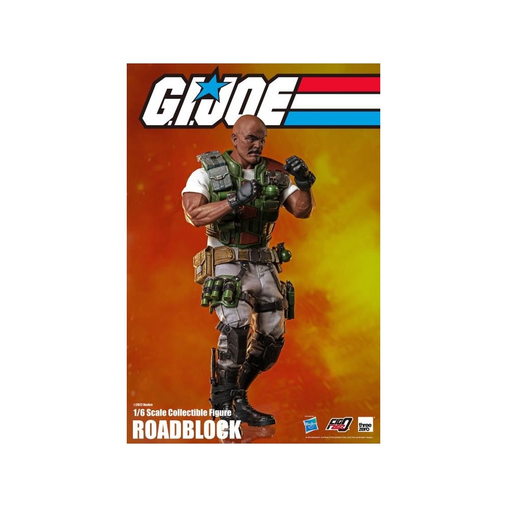 G.I. JOE ROADBLOCK 1/6 COLLECTIBLE ACTION FIGURE THREEZERO