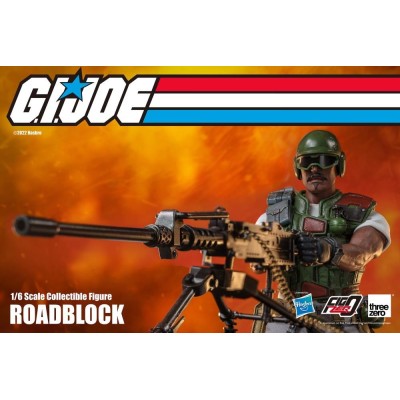 G.I. JOE ROADBLOCK 1/6 COLLECTIBLE ACTION FIGURE THREEZERO