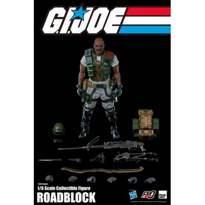 G.I. JOE ROADBLOCK 1/6 COLLECTIBLE ACTION FIGURE THREEZERO