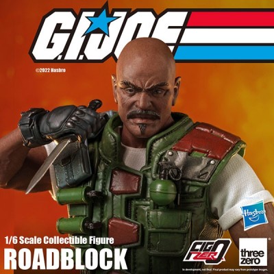G.I. JOE ROADBLOCK 1/6 COLLECTIBLE ACTION FIGURE THREEZERO