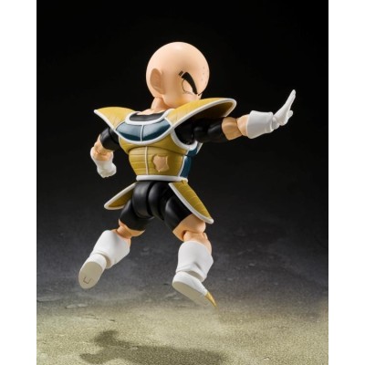 DRAGON BALL Z KRILLIN BATTLE ARMOR S.H. FIGUARTS ACTION FIGURE BANDAI