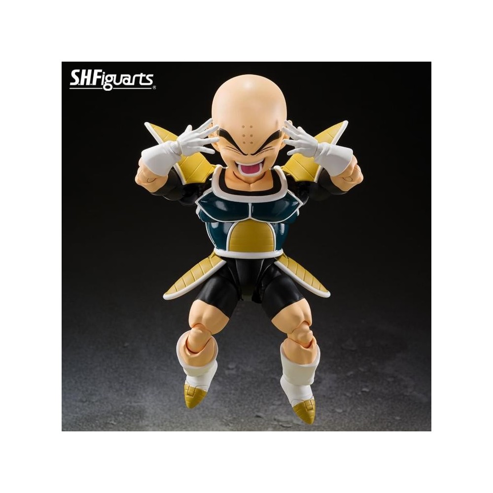 DRAGON BALL Z KRILLIN BATTLE ARMOR S.H. FIGUARTS ACTION FIGURE BANDAI