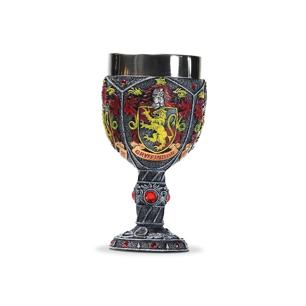 HARRY POTTER GRIFONDORO GRYFFINDOR LOGO GOBLET RESINA CALICE ENESCO