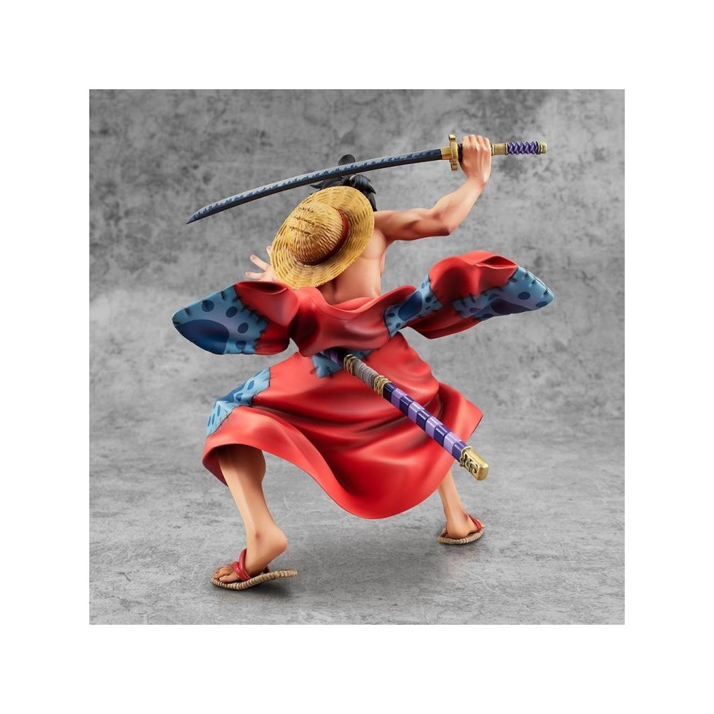MEGAHOUSE ONE PIECE P.O.P. LUFFY TARO STATUE FIGURE