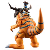 MEGAHOUSE DIGIMON ADVENTURE GREYMON AND TAICHI GEM STATUE 25CM FIGURE