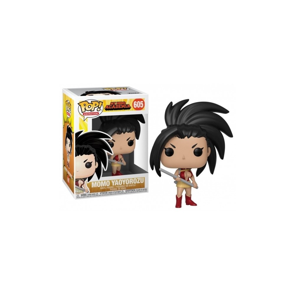 FUNKO FUNKO POP! MY HERO ACADEMIA MOMO YAOYOROZU BOBBLE HEAD KNOCKER FIGURE