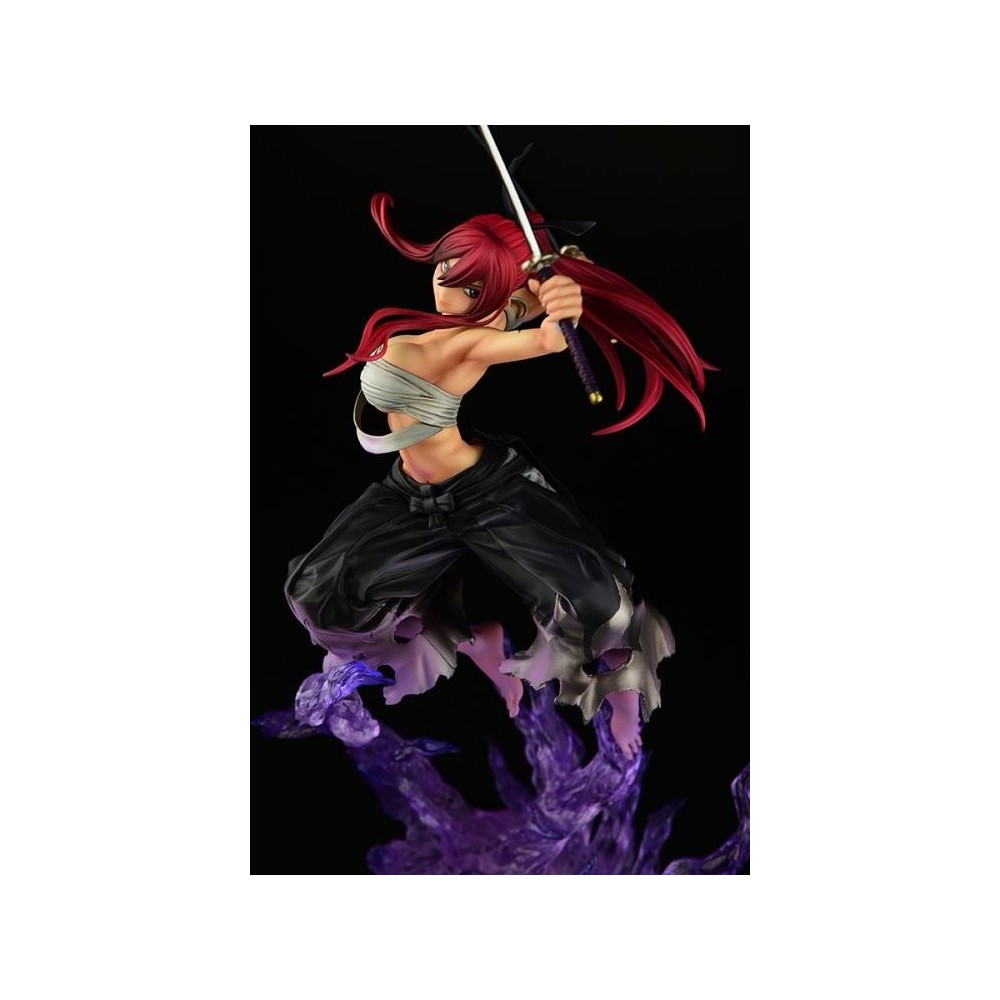 ORCA TOYS FAIRY TAIL ERZA SCARLETT SAMURAI VERSION SHIKKOKU FIGURE STATUE