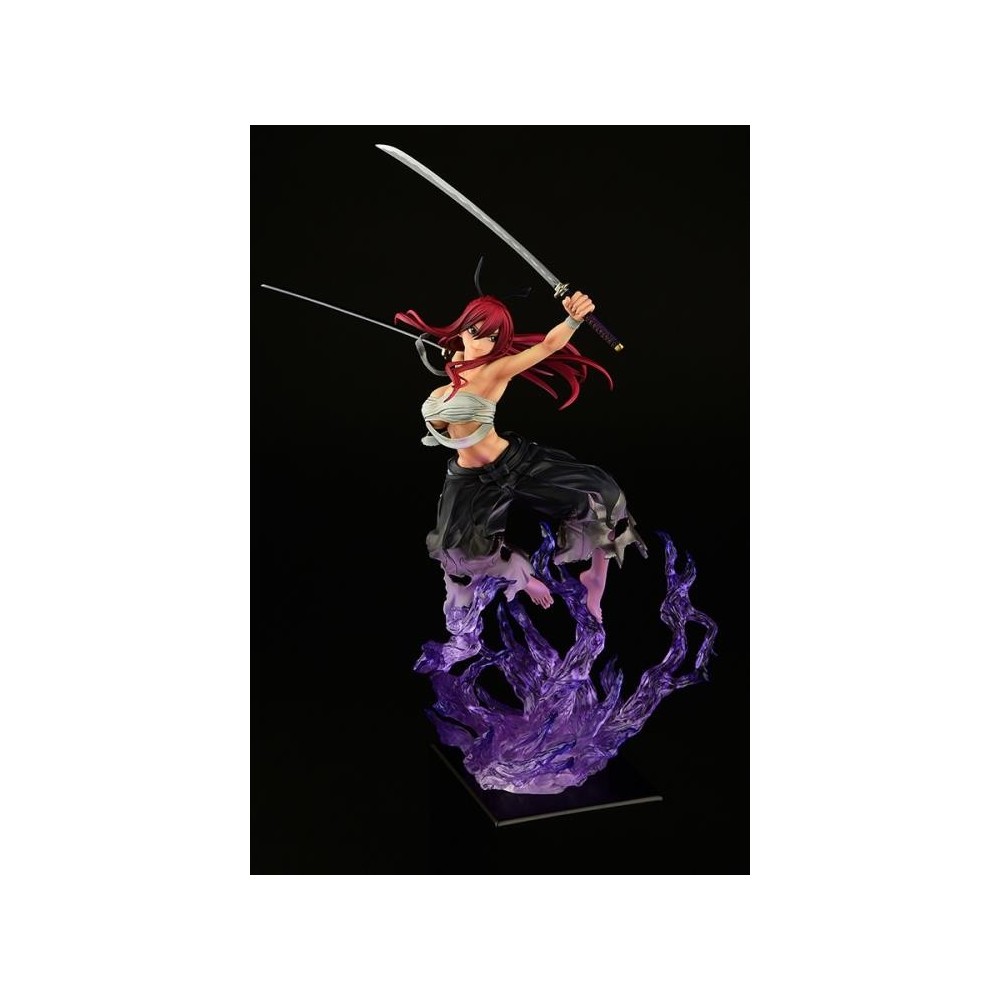ORCA TOYS FAIRY TAIL ERZA SCARLETT SAMURAI VERSION SHIKKOKU FIGURE STATUE