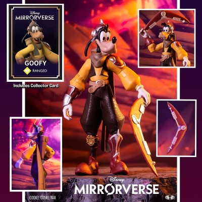 DISNEY MIRRORVERSE GOOFY ACTION FIGURE MC FARLANE