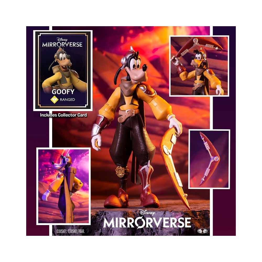 MC FARLANE DISNEY MIRRORVERSE GOOFY ACTION FIGURE