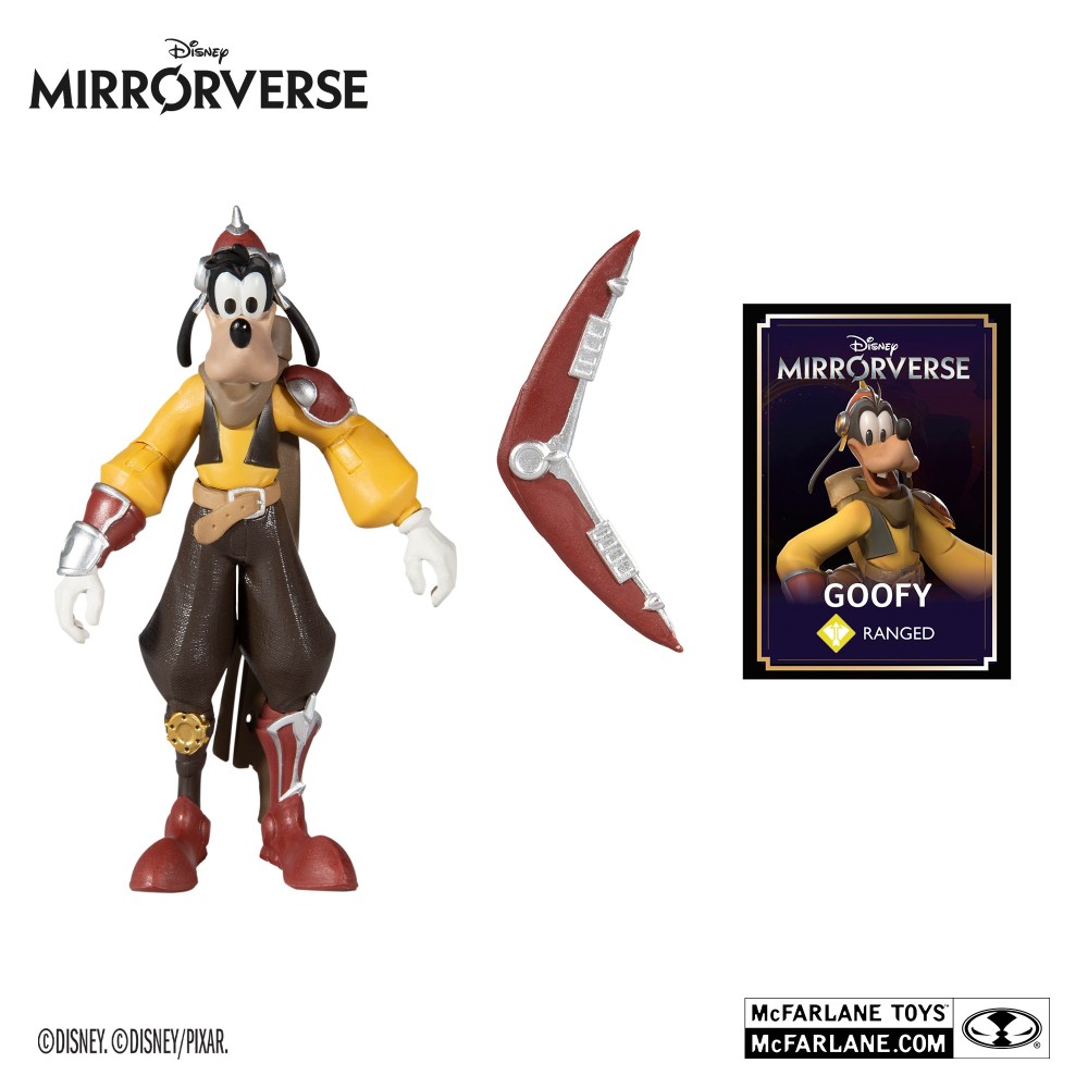 MC FARLANE DISNEY MIRRORVERSE GOOFY ACTION FIGURE