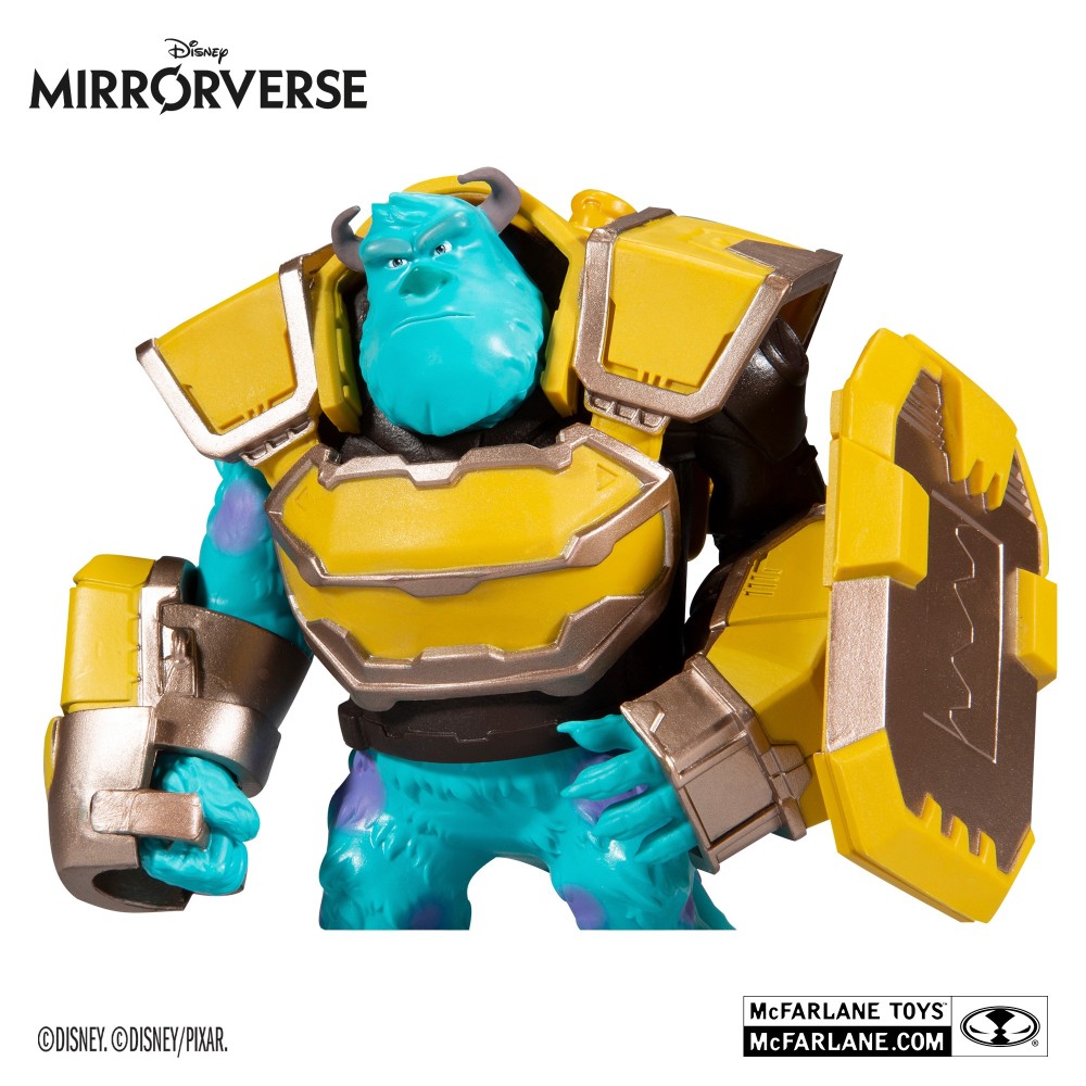 DISNEY MIRRORVERSE SULLEY ACTION FIGURE MC FARLANE