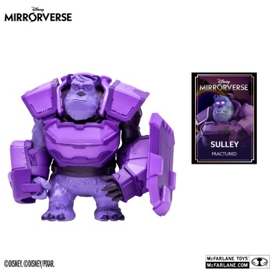 DISNEY MIRRORVERSE SULLEY FRACTURED ACTION FIGURE MC FARLANE