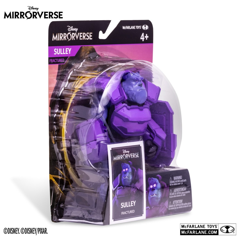 DISNEY MIRRORVERSE SULLEY FRACTURED ACTION FIGURE MC FARLANE