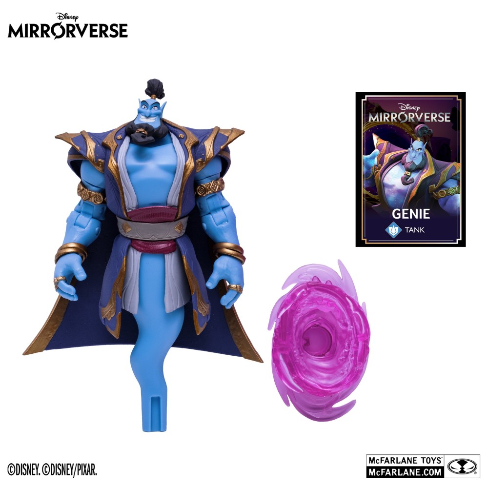 DISNEY MIRRORVERSE GENIE ACTION FIGURE MC FARLANE