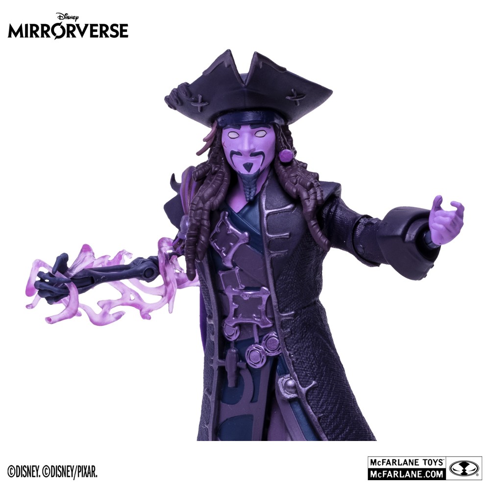 DISNEY MIRRORVERSE JACK SPARROW FRACTURED ACTION FIGURE MC FARLANE