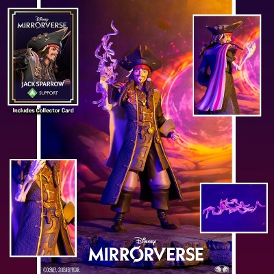 DISNEY MIRRORVERSE JACK SPARROW ACTION FIGURE MC FARLANE