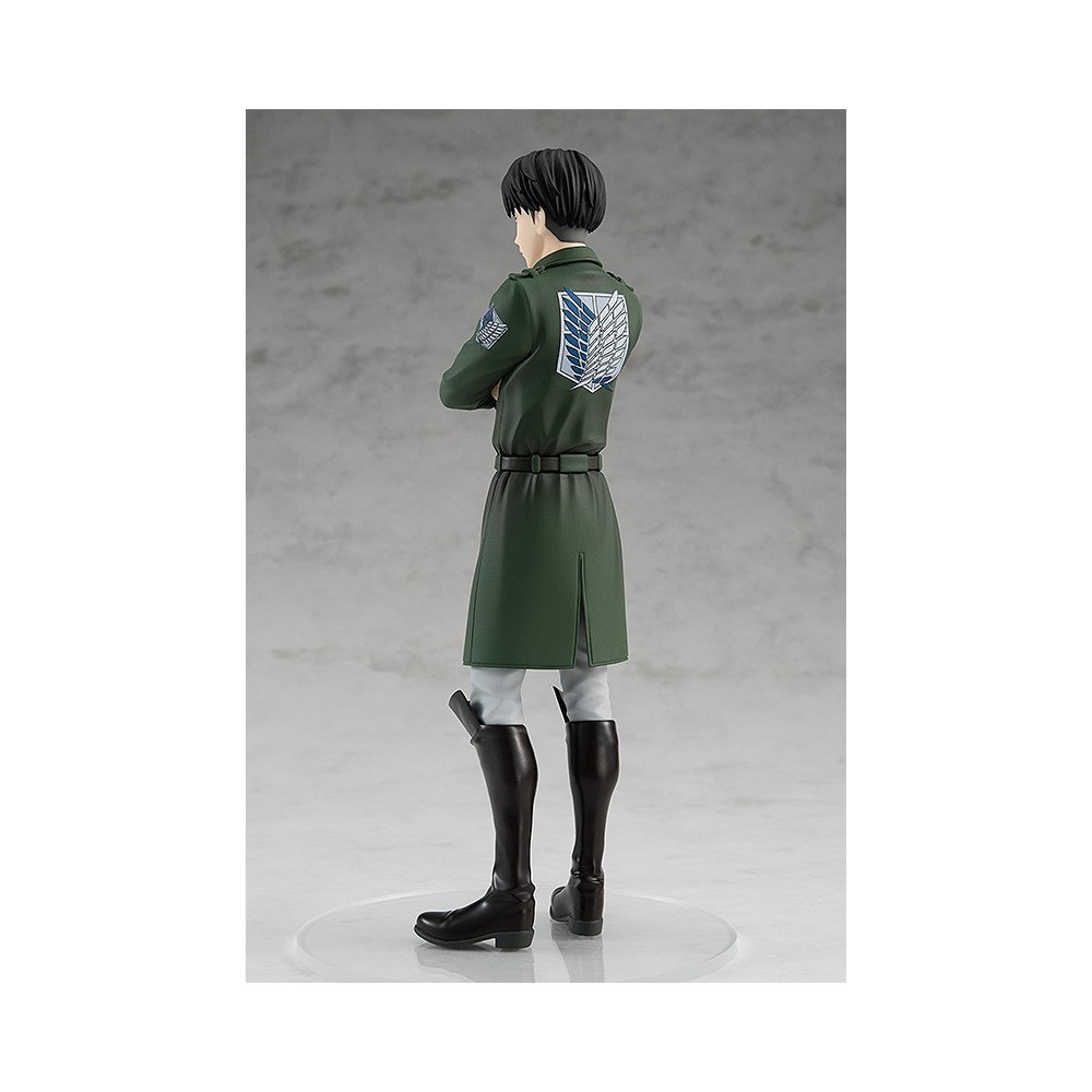 GOOD SMILE COMPANY ATTACK ON TITANS LEVI ACKERMAN POP UP PARADE STATUE FIGURE