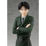GOOD SMILE COMPANY ATTACK ON TITANS LEVI ACKERMAN POP UP PARADE STATUE FIGURE
