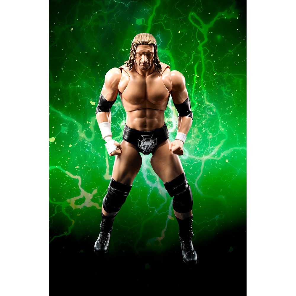 WWE TRIPLE H PAUL MICHAEL LEVESQUE S.H. FIGUARTS ACTION FIGURE BANDAI