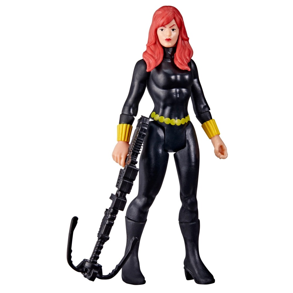 HASBRO MARVEL LEGENDS RETRO COLLECTION BLACK WIDOW ACTION FIGURE