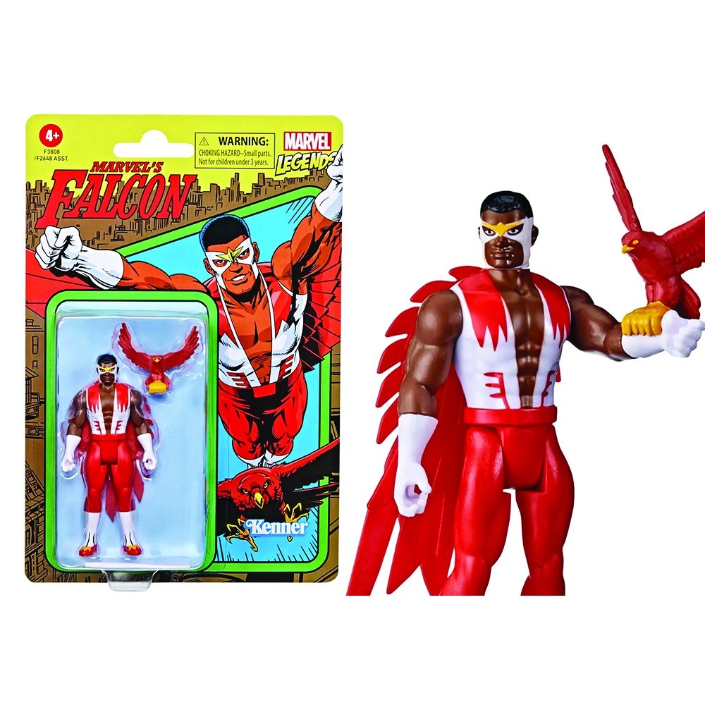 HASBRO MARVEL LEGENDS RETRO COLLECTION FALCON ACTION FIGURE
