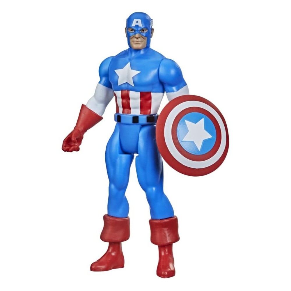 HASBRO MARVEL LEGENDS RETRO COLLECTION CAPTAIN AMERICA ACTION FIGURE