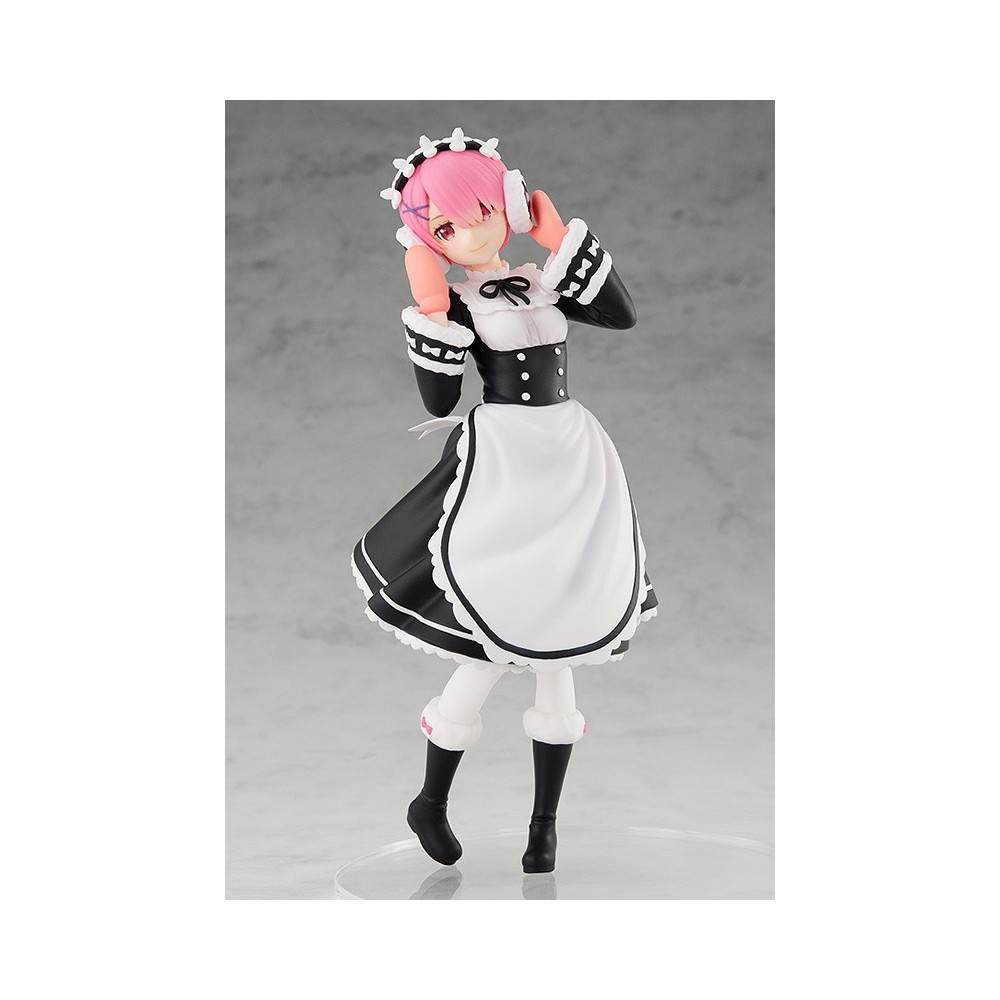 RE: ZERO S.L.A.W. RAM ICE SEASON POP UP PARADE STATUA FIGURE GOOD SMILE COMPANY