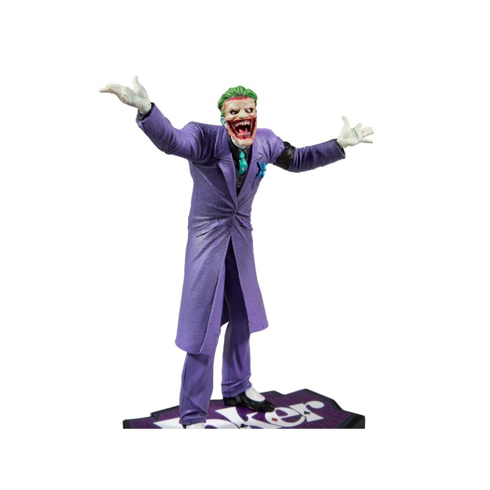 MC FARLANE THE JOKER PURPLE CRAZE GREG CAPULLO STATUE FIGURE