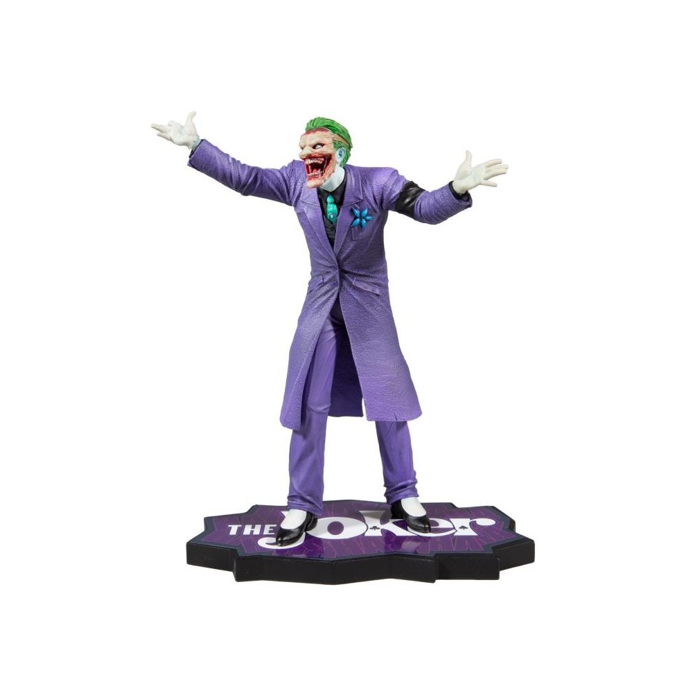 THE JOKER PURPLE CRAZE GREG CAPULLO STATUA FIGURE MC FARLANE