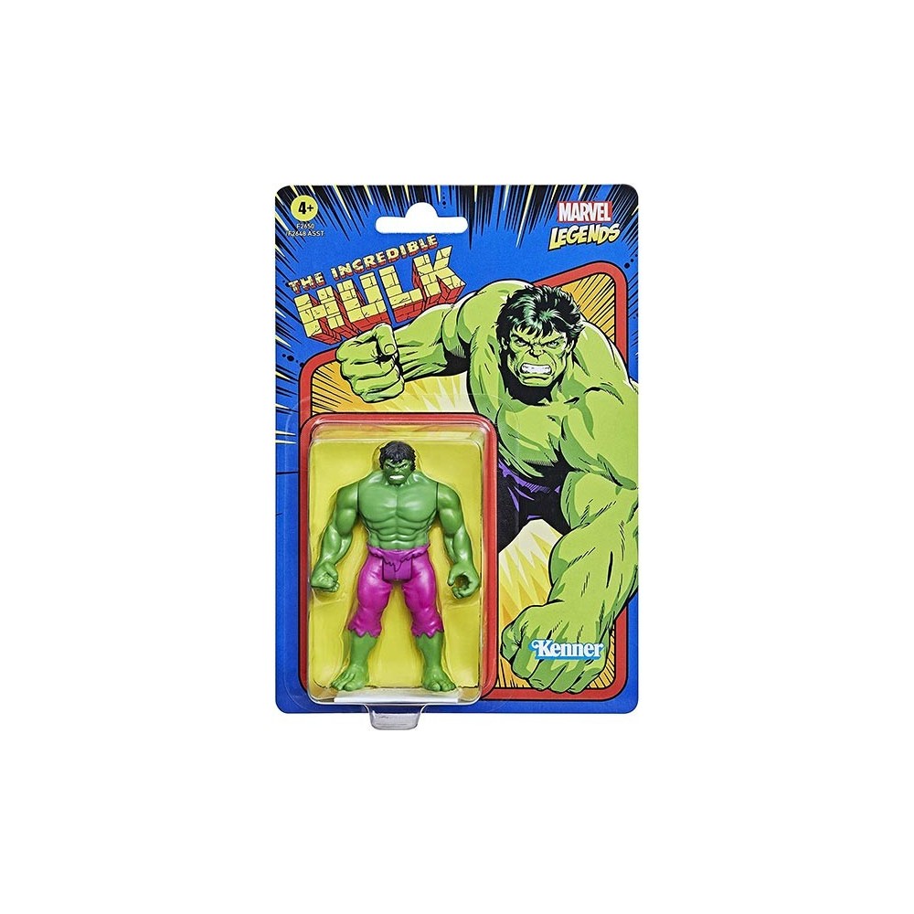 HASBRO MARVEL LEGENDS RETRO COLLECTION HULK ACTION FIGURE