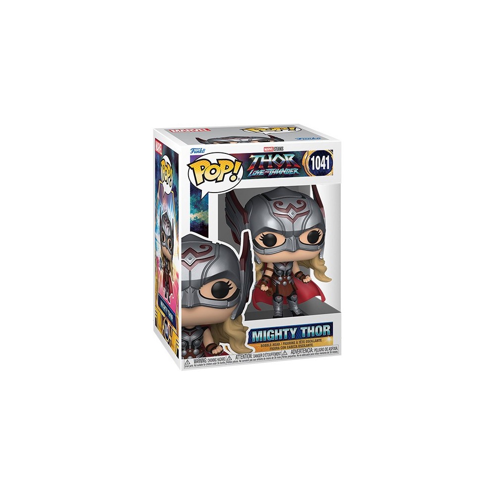 FUNKO FUNKO POP! THOR LOVE AND THUNDER MIGHTY THOR BOBBLE HEAD FIGURE