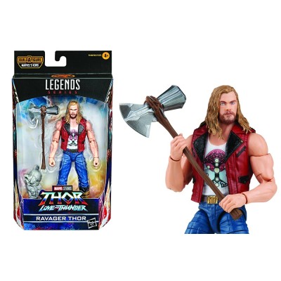 HASBRO MARVEL LEGENDS THOR LOVE AND THUNDER RAVAGER THOR ACTION FIGURE