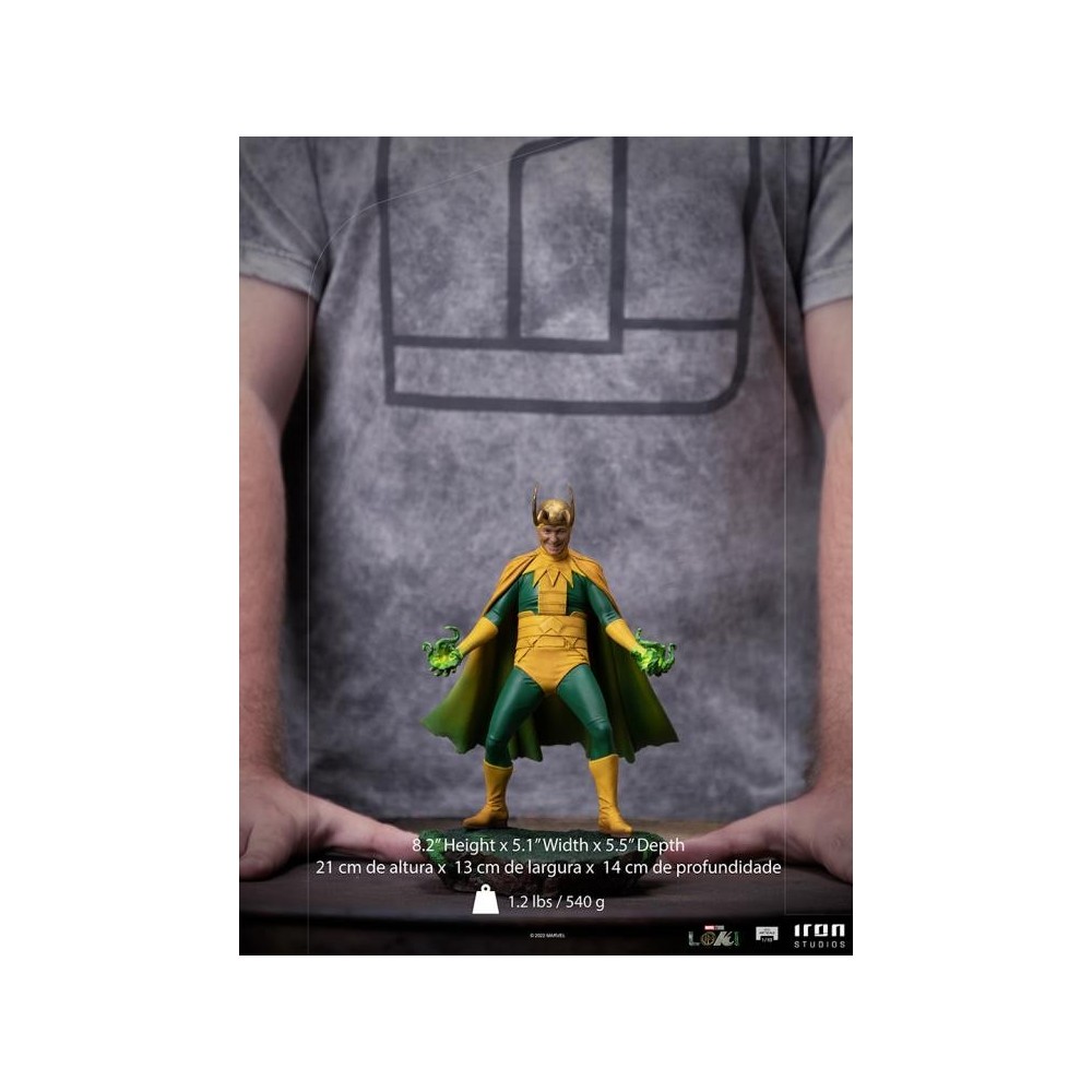 IRON STUDIOS MARVEL CLASSIC LOKI VARIANT BDS ART SCALE 1/10 STATUE FIGURE