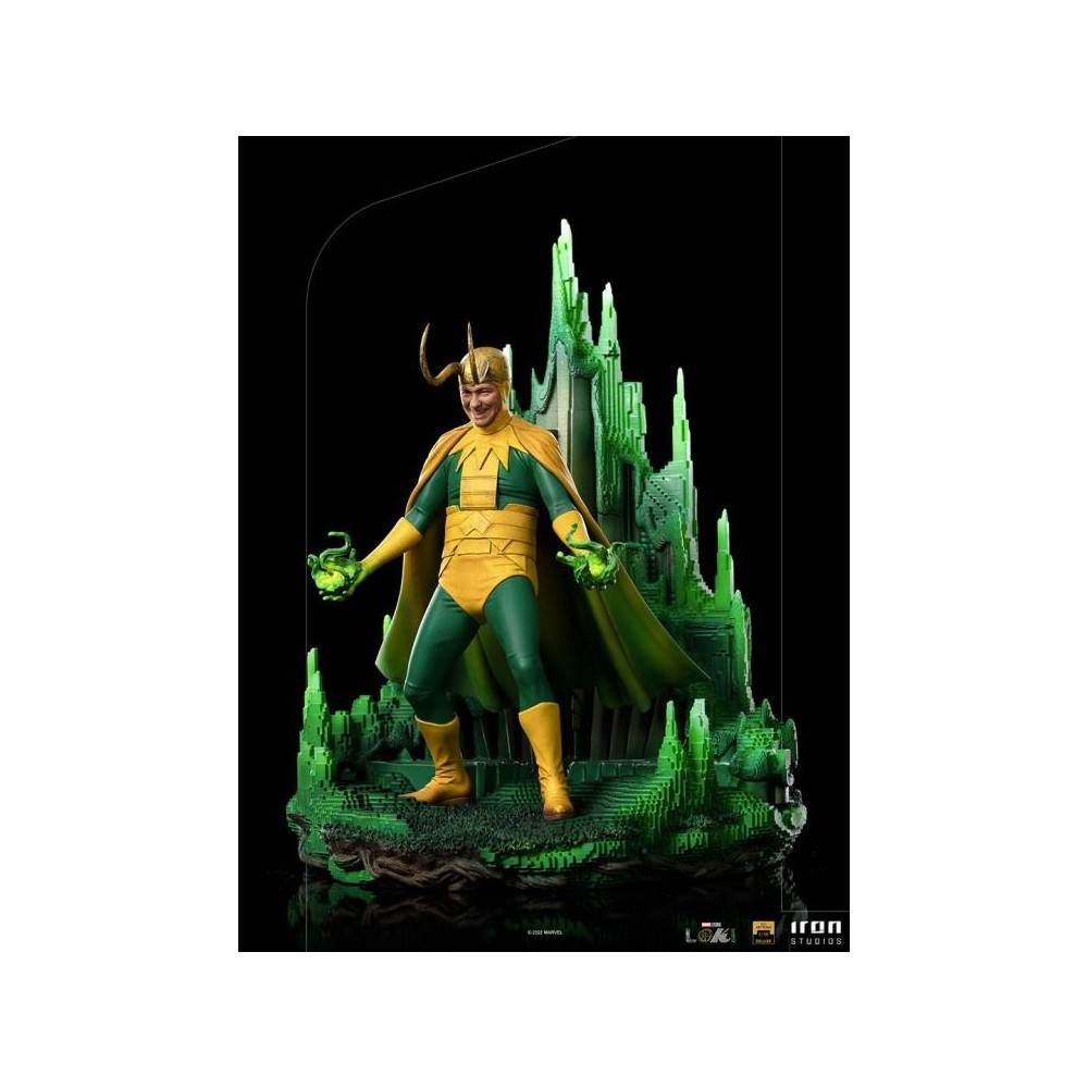 IRON STUDIOS MARVEL CLASSIC LOKI VARIANT DELUXE BDS ART SCALE 1/10 STATUE FIGURE