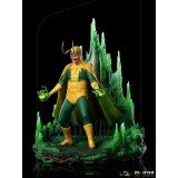 IRON STUDIOS MARVEL CLASSIC LOKI VARIANT DELUXE BDS ART SCALE 1/10 STATUE FIGURE